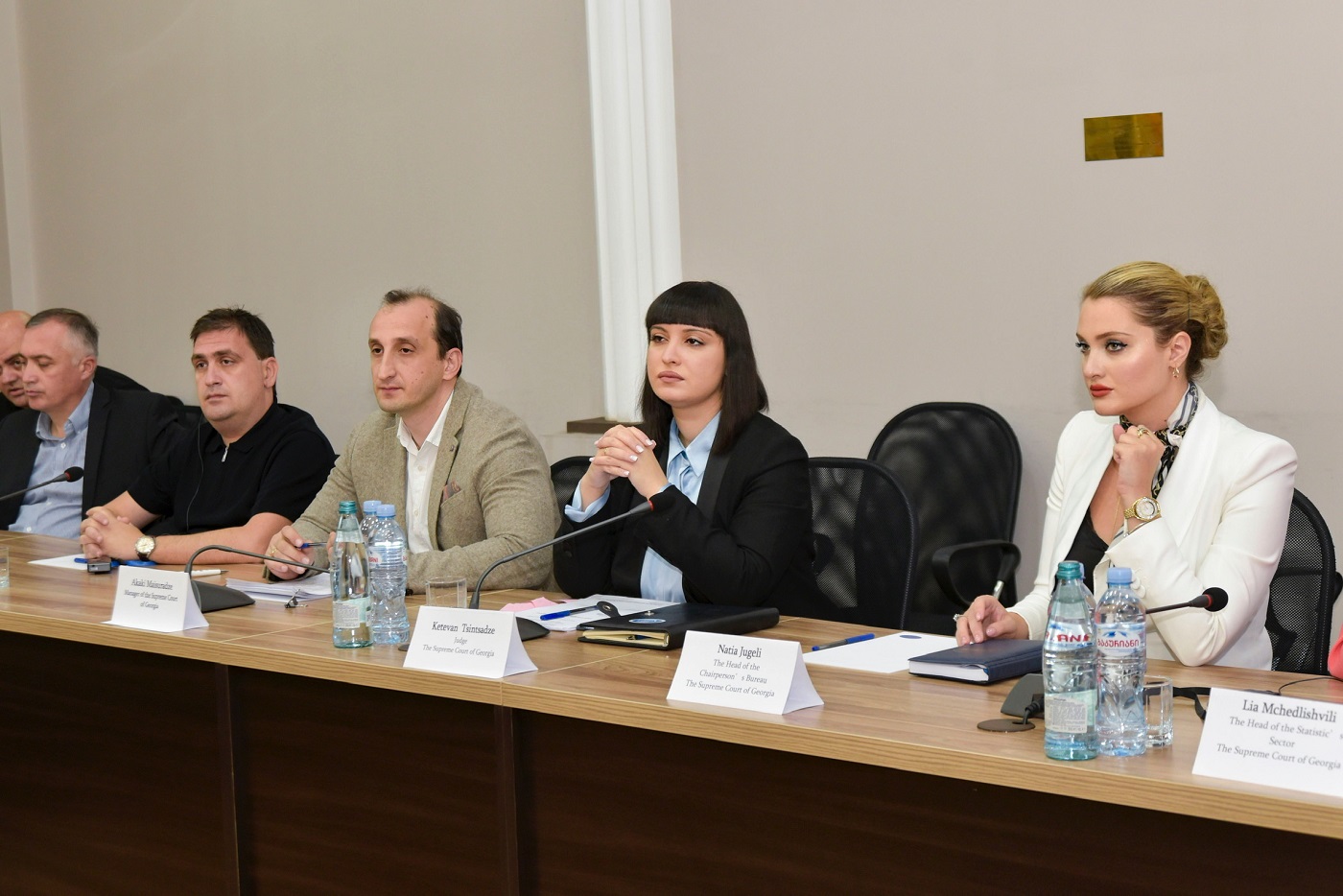 სამუშაო შეხვედრა მართლმსაჯულების ეფექტიანობის ევროპული კომისიის ექსპერტებთან