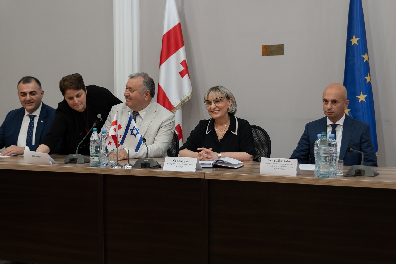 საქართველოს უზენაეს სასამართლოს ისრაელის  სახელმწიფოს პარლამენტის - ქნესეთის თავმჯდომარე ეწვია