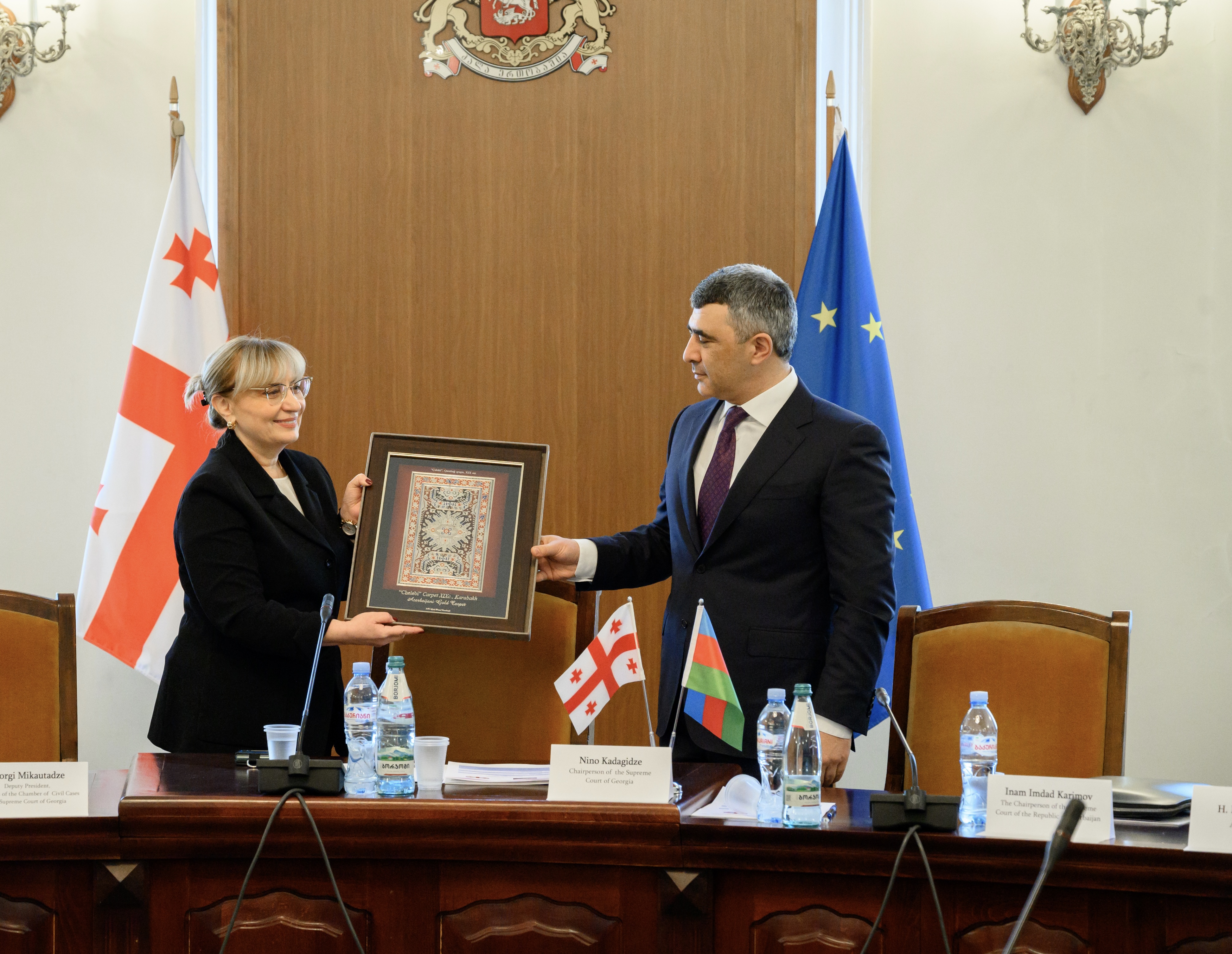 საქართველოს უზენაეს სასამართლოს აზერბაიჯანის რესპუბლიკის უზენაესი სასამართლოს დელეგაცია ეწვია